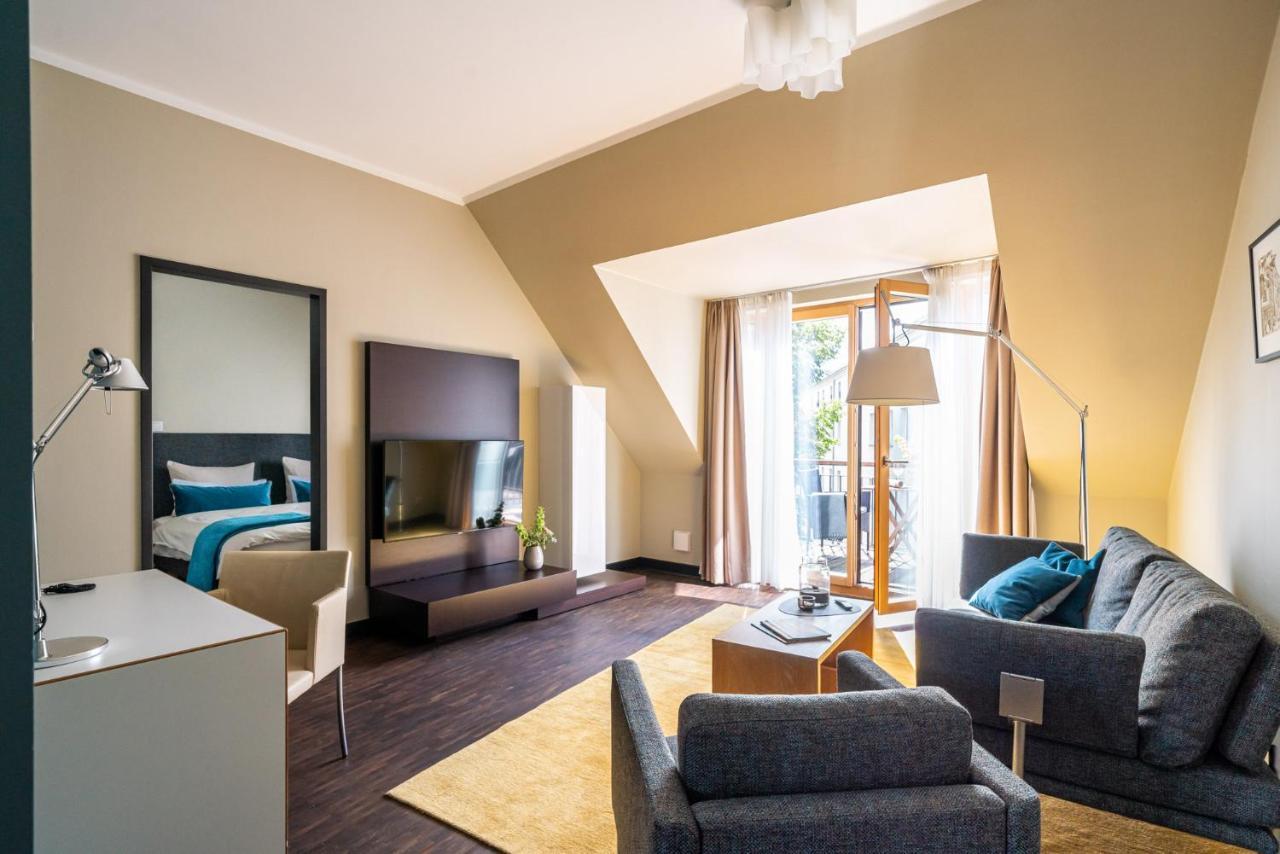 The Green Rostock Apartment Hotel Екстер'єр фото