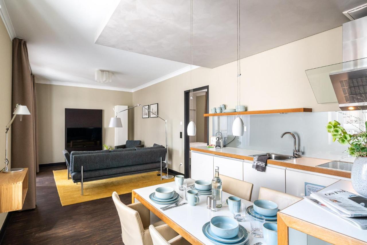 The Green Rostock Apartment Hotel Екстер'єр фото