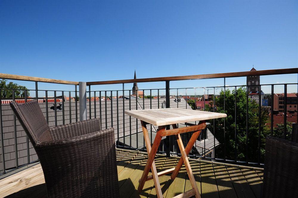 The Green Rostock Apartment Hotel Екстер'єр фото